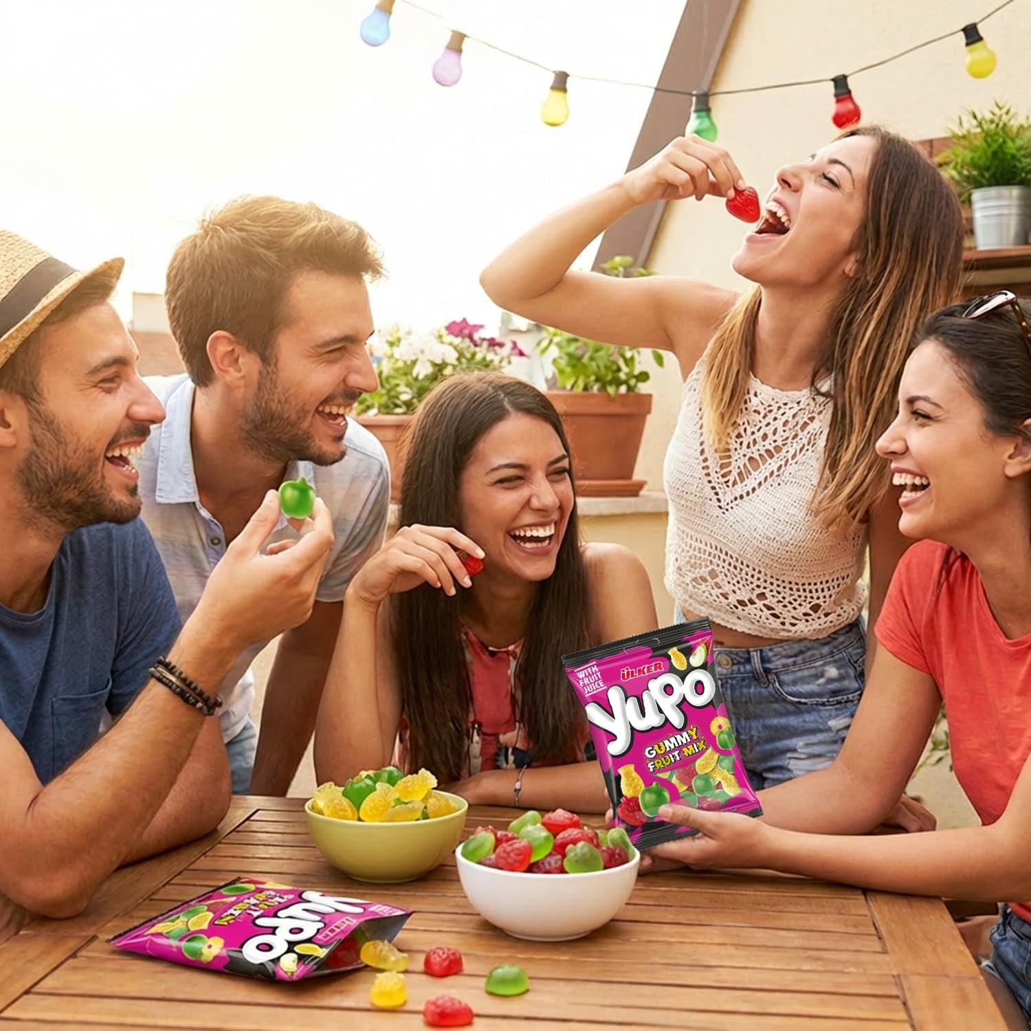 Ülker yupo assorted fruit jelly soft candy (24 pack) fruity delight on the go Ülker yupo assorted fruit jelly soft candy (24 pack) fruity delight on the go