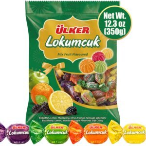 Ülker yupo assorted fruit slices jelly candy (12.3 oz bag) sweet orchard refreshment