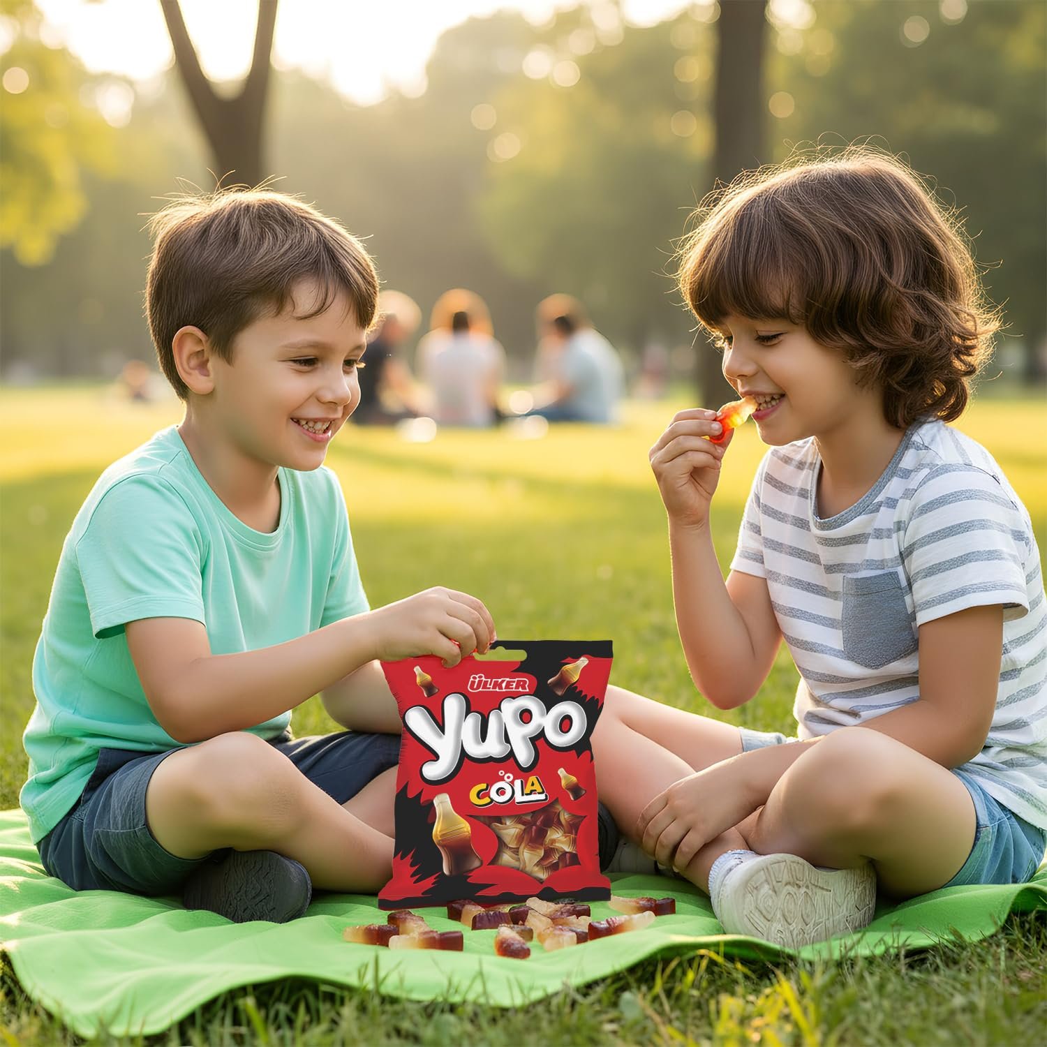 Ülker yupo cola bottle soft & chewy gummy candy (2.2 lb) classic refreshment Ülker yupo cola bottle soft & chewy gummy candy (2.2 lb) classic refreshment