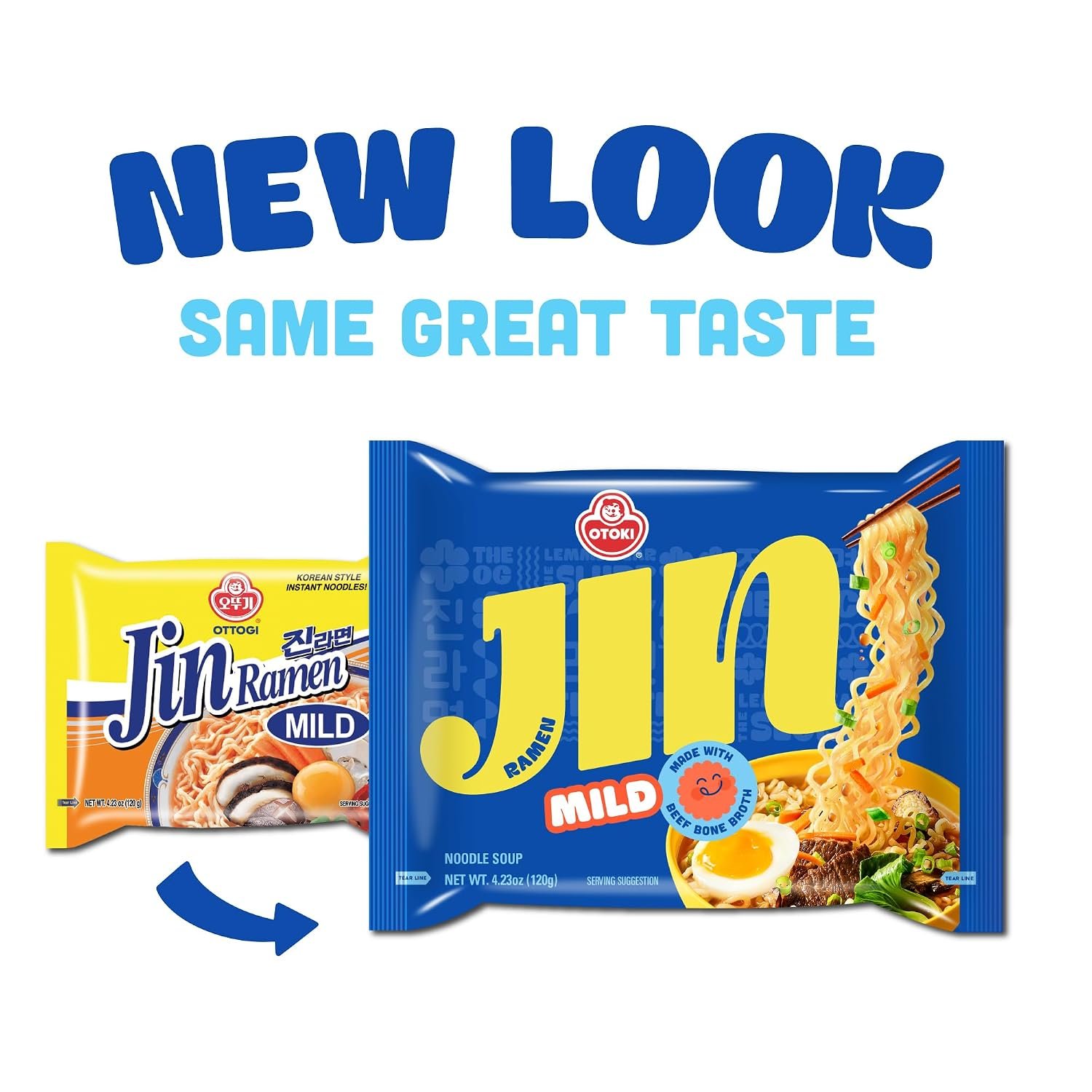 ottogi (otoki) – authentic korean instant noodles jin ramen (multi pack) – classic chewy korean style soup (3) ottogi (otoki) – authentic korean instant noodles jin ramen (multi pack) – classic chewy korean style soup (3)