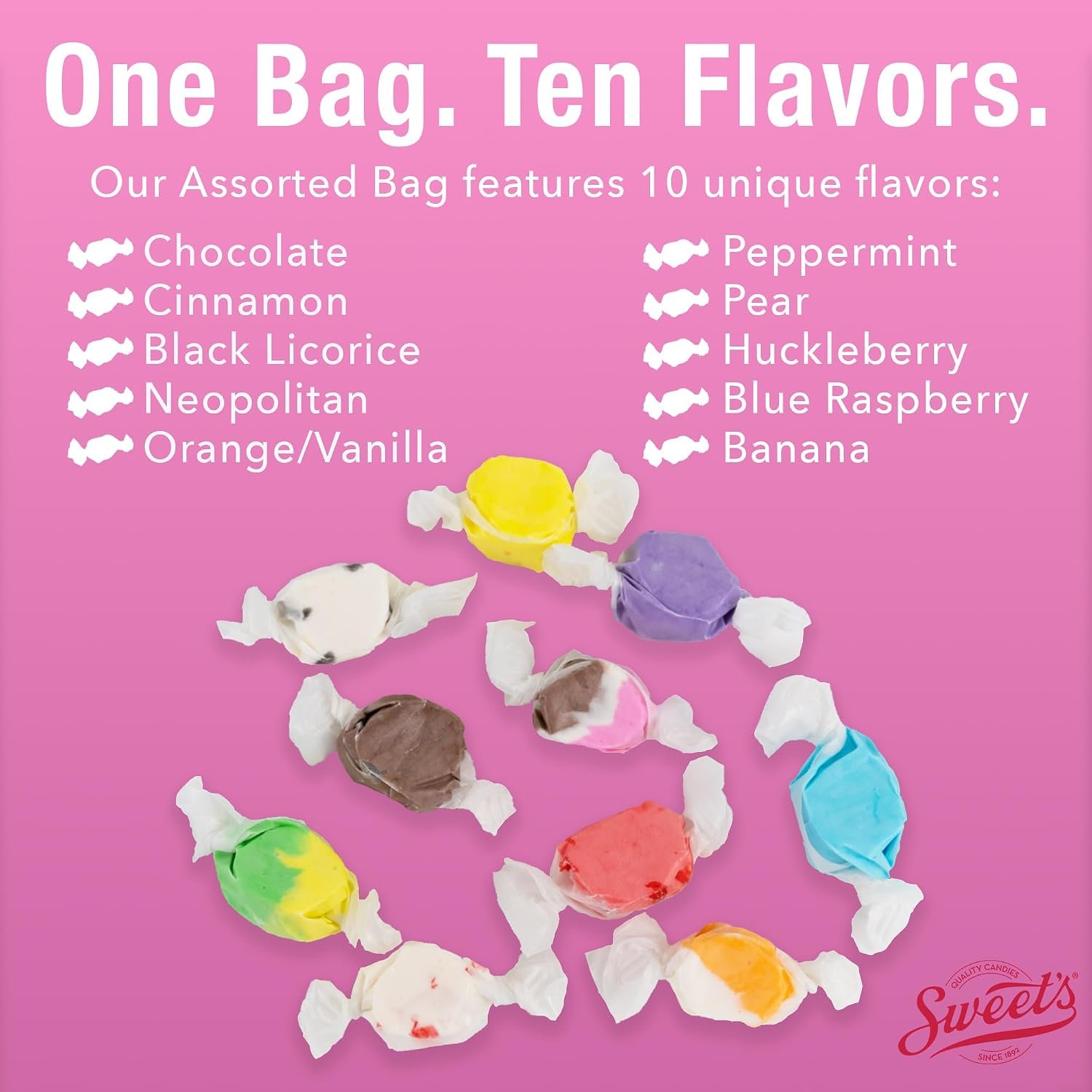 sweet candy company – gourmet salt water taffy variety pack (6) sweet candy company – gourmet salt water taffy variety pack (6)