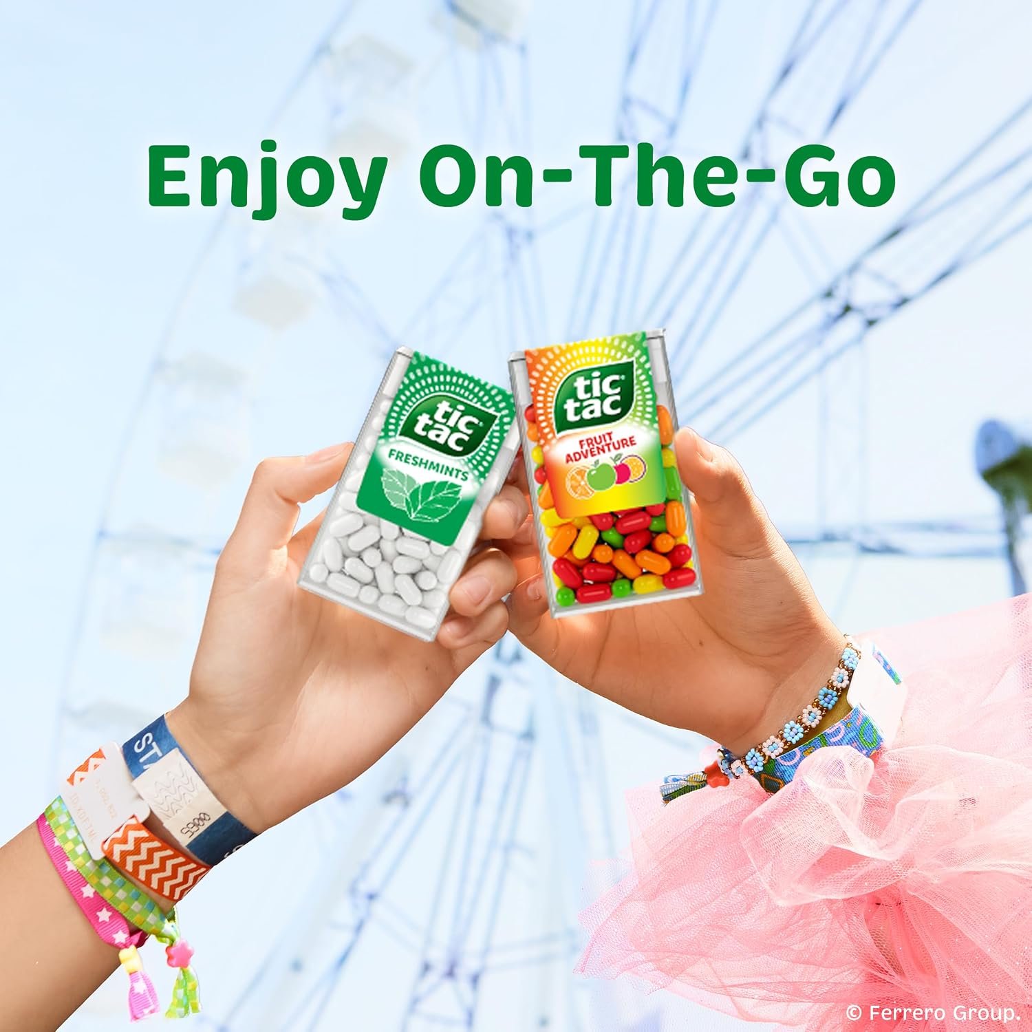 tic tac – freshmint breath mints (12 pack 1.7 oz each – 100 mints per container) – on the go pocket sized mint candy (3) tic tac – freshmint breath mints (12 pack 1.7 oz each – 100 mints per container) – on the go pocket sized mint candy (3)