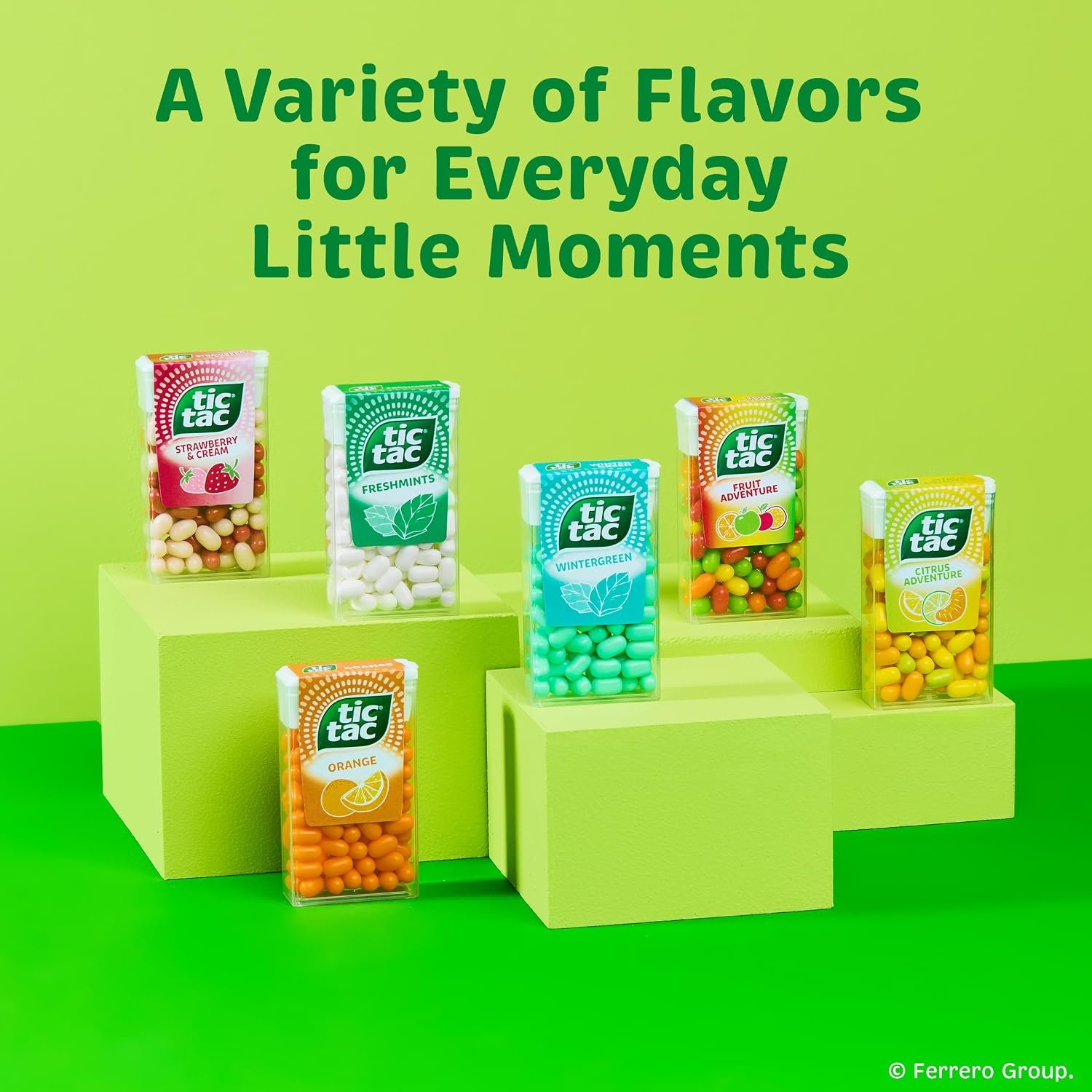 tic tac – freshmint breath mints (12 pack 1.7 oz each – 100 mints per container) – on the go pocket sized mint candy (8) tic tac – freshmint breath mints (12 pack 1.7 oz each – 100 mints per container) – on the go pocket sized mint candy (8)