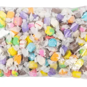 sweet candy company – gourmet assorted salt water taffy (10 flavors mix) – soft & chewy individually wrapped american taffy (2)